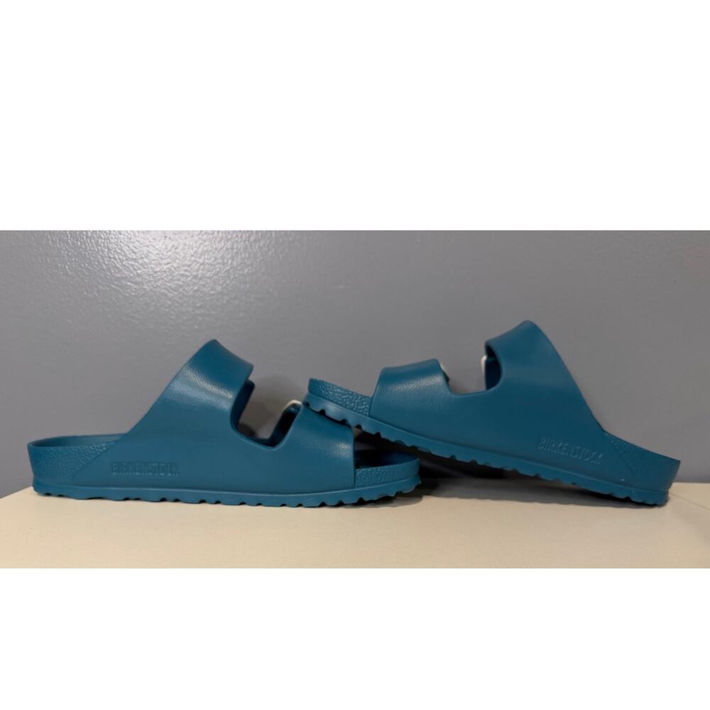 EUC Birkenstock Arizona Eva Sandals in Turquoise - Size 38 - Picture 3 of 8
